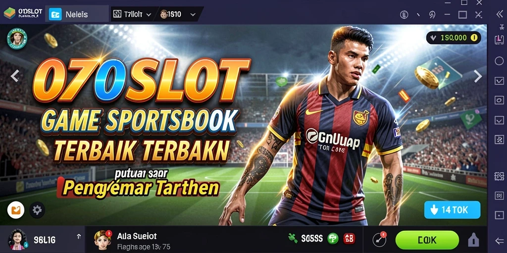 Tampilan utama gameplay 070SLOT saat melakukan taruhan olahraga.