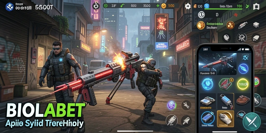 Tampilan utama aplikasi Utility BIOLABET dengan menu navigasi intuitif.
