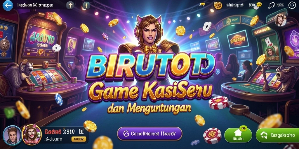 Tampilan menarik dari gameplay BIRUTOTO yang menghibur.