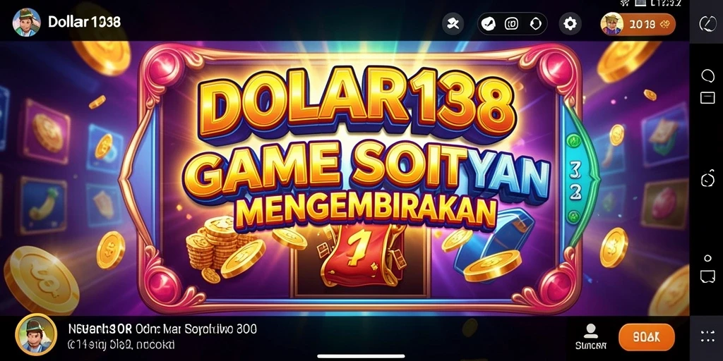 Tampilan gameplay Slot DOLAR138 yang menarik dan interaktif.