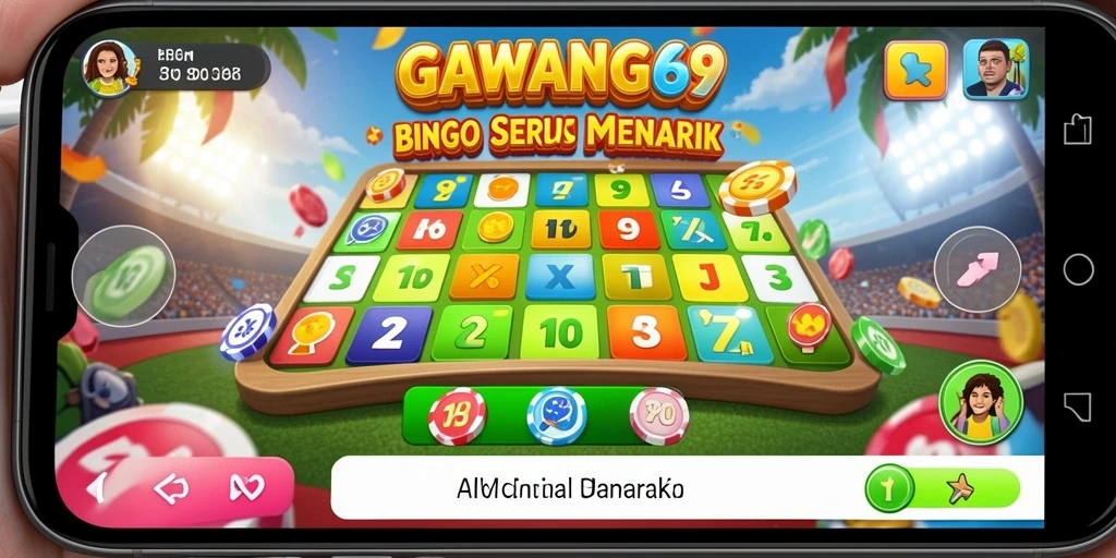 Tampilan gameplay Bingo yang mengasyikkan di GAWANG69.