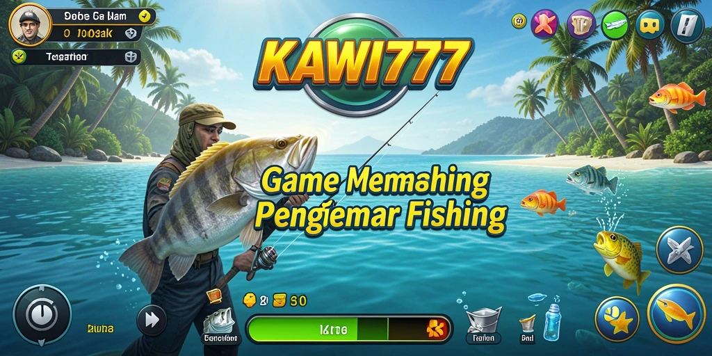 Tangkapan ikan yang menakjubkan dalam gameplay KAWI777.