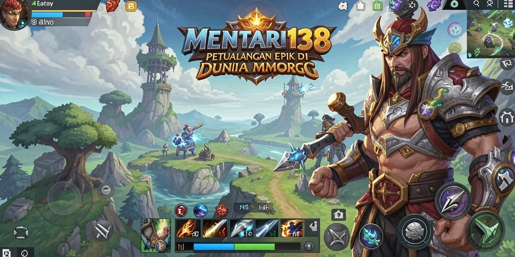 Tampilan gameplay MENTARI138 yang menampilkan aksi pertarungan seru.