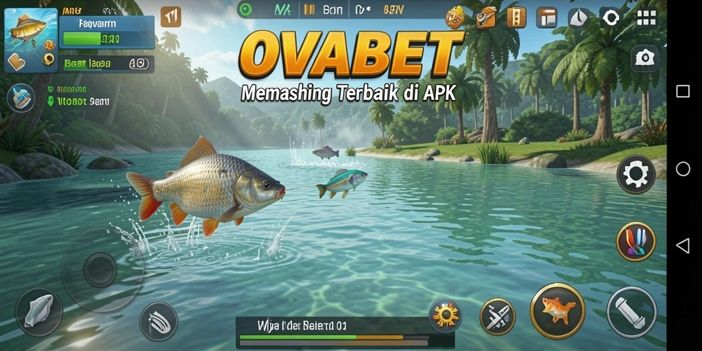 Gameplay menakjubkan dari OVABET dengan berbagai ikan yang menarik.