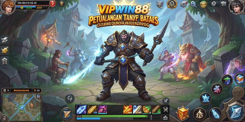 Screenshot dari gameplay VIPWIN88 yang memukau.